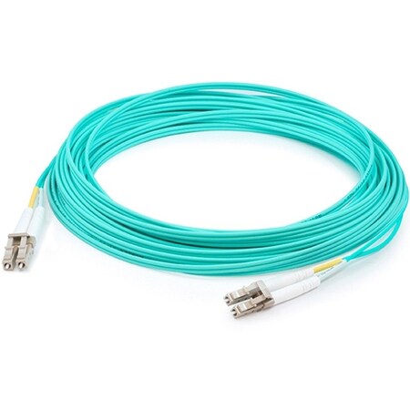 Add-On This Is A 12M Lc (Male) To Lc (Male) Aqua Duplex Riser-Rated Fiber ADD-LC-LC-12M5OM4